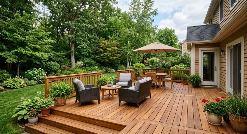 Wooden Veranda Construction in Worcester, MA